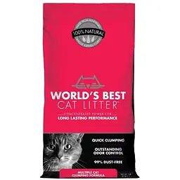 Наповнювач для котячих туалетів World's Best Cat Litter - Multiple Cat Unscented 6.35 кг