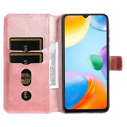 Чохол-книжка Classy Leather Case для Xiaomi Redmi 10C [Rose Gold] [71906] - мініатюра 6
