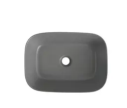Умивальник накладний Mixxus Premium Diverse-0116 grey 455x330x135 мм MP6651, Графит - мініатюра 3
