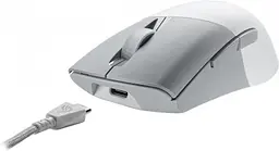 Бездротова миша ASUS ROG Keris AimPoint RGB USB/WL/BT White (90MP02V0-BMUA10) - мініатюра 2