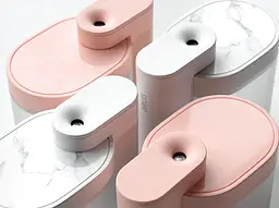 Портативний зволожувач Xiaomi Sothing Geometry 260 ml Pink DSHJ-H-002 - мініатюра 4