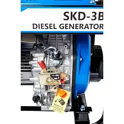 Генератор дизельний 2.8 кВт EnerSol SKD-3B (41-00478) - мініатюра 8