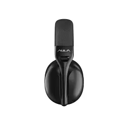 Навушники Aula S6 wireless headset 3 in 1, Black (6948391235554), Bluetooth, 2.4 ГГц, USB Type-C, висувний мікрофон, чутливість мікрофону -38 дБ, чутливість навушників 121 дБ - мініатюра 5