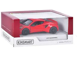 Машинка METR KINSMART 12,5см червоний метал інер-я KT5441