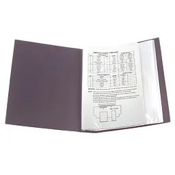 Дисплей-книга Axent A4 80 файлів сливова (1280-11-A) - мініатюра 4
