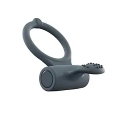 Ерекційне кільце Dorcel Power Clit Plus 7 см чорний - мініатюра 2