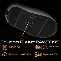 Миша RAWM ER21 Black (ER21.black) - мініатюра 2