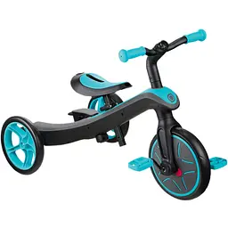 Велосипед триколісний Globber Explorer Trike 4 в 1 бірюзовий (632-105-3) - мініатюра 5