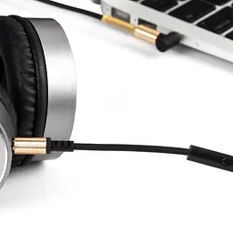 Кабель 3,5"-3.5" 2m Hoco Black (UPA-02) (пружина) - мініатюра 6