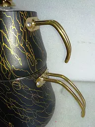 Двоярусний чайник O.M.S. Collection 8204-L Gold (1,2/2,5 л.) - мініатюра 6