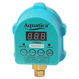 Реле тиску Aquatica 1.1кВт Ø¼" із захистом сухого ходу (779533) - мініатюра 1