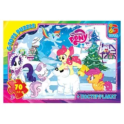 Пазл для дітей із серії My Little Pony, яскрава ілюстрація (MLP034)