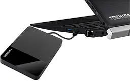 Зовнішній жорсткий диск 2.5" USB 1.0TB Toshiba Canvio Ready Black (HDTP310EK3AA) 
