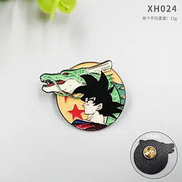 Значок Драгонболл Драконівські перли Dragon Ball P DRB 03 - мініатюра 2