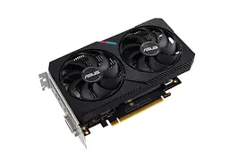 Відеокарта GeForce GTX 1650 4GB Asus Dual D6 Mini OC (DUAL-GTX1650-O4GD6-MINI) Б/В - мініатюра 2