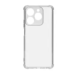 Прозрачный чехол для Realme C63 4G/C61 4G с защитой камеры и усиленными бортами, тонкий, силиконовый, бесцветный, ударопрочный, противоударный бампер с закрытой камерой, ArmorStandart (ARM80518)