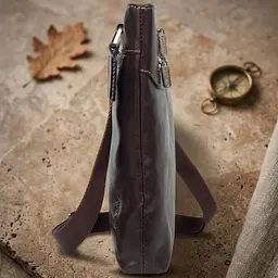 Чоловіча сумка Tony Perotti Italico 6048G-20 (90105) Коричнева - мініатюра 5