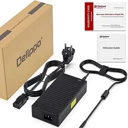 Зарядний пристрій Delippo 19V 9.5A 180W 4-контактний Toshiba Qosmio X75 X70 X875 X775 X770 X505 X305; X875-Q7390 X75-A7298 X75-A72 - мініатюра 3
