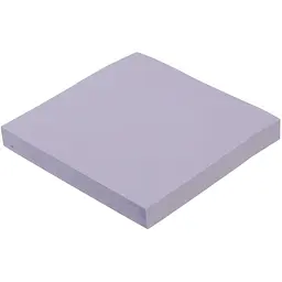 Блок паперу для нотаток Buromax Pastel з клейким шаром 75х75 мм 100 аркушів бузковий (BM.2384-26) - мініатюра 2