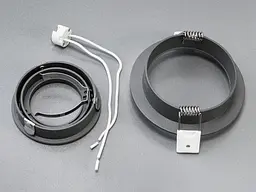 Світильник точковий врізний Diasha PMR-201-R-GR AL-80, 40W, G5.3, сірий, для коридору, вітальні, спальні - мініатюра 3