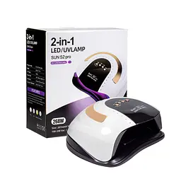 Лампа для сушіння гель-лаку Sun S2 pro 2-in-1 LED/UV 268W