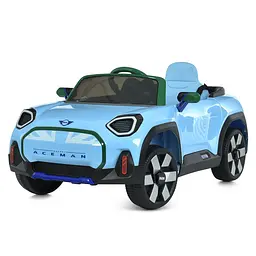 Машина радіоуправляєма 2,4G, 4 мотори 35W, акум. 24V5AH, MP3, USB, Bluetooth, музика, блакитний (JE1688EBLR-4(24V))
