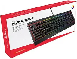 Клавіатура ігрова HyperX Alloy Core USB RGB (Eng, Ukr) Black (4P4F5AA) - мініатюра 6