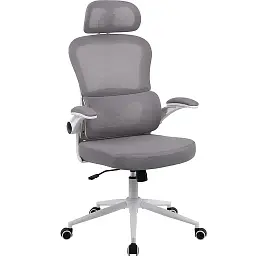 Офісне ергономічне крісло GT Racer B-5880 White/Black