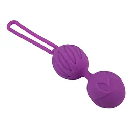 Вагінальні кульки Adrien Lastic Geisha Lastic Balls Mini S маленькі 3.4 см фіолетові