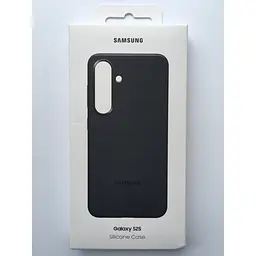 Оригінальний силіконовий чохол Samsung Silicone Case для Samsung Galaxy S25 Black EF-PS931CBEGWW - мініатюра 3