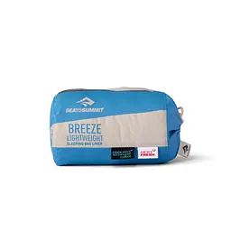 Вкладиш в спальник Sea to Summit Breeze Lightweight Liner, Long 198 Синій - мініатюра 7