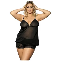Комплект білизни Anais Fendia 5XL/6XL чорний