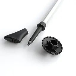 Наконечники для палиць Silva Walking Poles Rubber Paws Чорний - мініатюра 2
