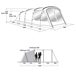 Намет Outwell Tent Collingwood 6 (111065) - мініатюра 2