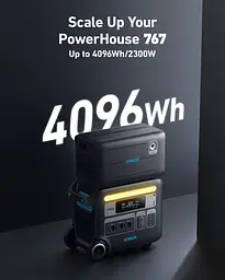 Додатковий акумулятор - портативна батарея Anker 760 Portable Power Station Expansion Battery - 2048Wh - мініатюра 4