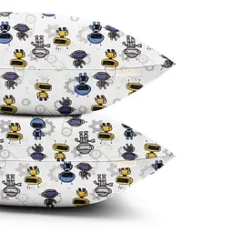 Набір наволочок Cosas Robots 50х70 см білий (SetPillow_Robots_50х70) - мініатюра 2