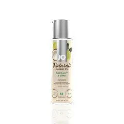 Натуральна масажна олія System JO Naturals 120мл, Кокос з лаймом