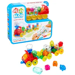 Сенсорний конструктор Jelly Blox Поїзд (937685) - мініатюра 2