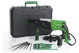 Перфоратор прямий Apro 1050H DFR 3,5 Дж 1050В SDS+ у кейсі(896229)