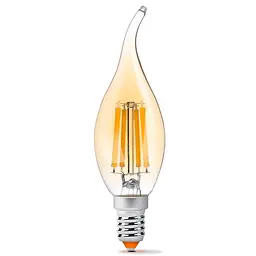 Світлодіодна лампа Videx Filament 6 W E14 2200 K бронза (VL-C37FtA-06142) - мініатюра 2