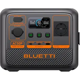 Зарядна станція BLUETTI 700W AC50P / 700 Вт / 504 Вт/ч / LiFePO4 (AC50P) UA - мініатюра 2