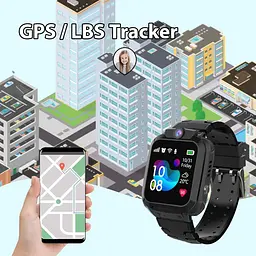 Дитячий GPS смарт-годинник Ruopoem із дзвінками, SOS і камерою - мініатюра 6