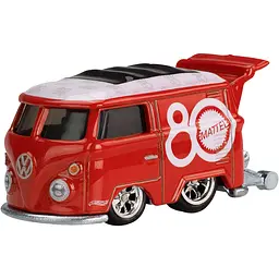 Колекційна модель машинки Hot Wheels Поп культура Volkswagen Kool Kombi Mattel 80th (JBL68) - мініатюра 2