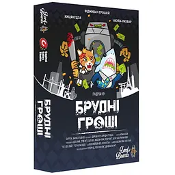Настільна гра Lords of Boards Брудні гроші (Dirty Money) (укр.) (LOB2213UA)