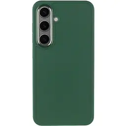 TPU чохол Bonbon Metal Style для Samsung Galaxy S23+ Зелений / Army green - мініатюра 2