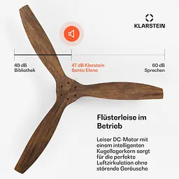 Стельовий вентилятор Klarstein Santa Elena Smart (10046086) - мініатюра 5
