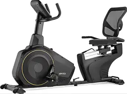 Горизонтальний велотренажер Gymtek XBR6000 електромагнітний золотистий - мініатюра 4