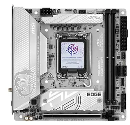 Материнська плата MSI MPG B860I EDGE TI WIFI (MPG B860I EDGE TI WIFI) (Socket 1851, Intel B860, Mini-ITX)