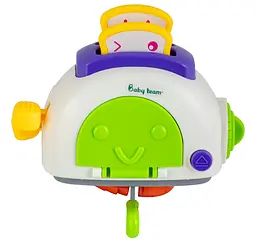 Іграшка розвиваюча Baby Team Тостер різнокольорова (8682) - мініатюра 3