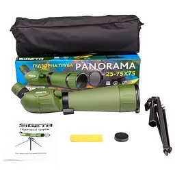 Підзорна труба Sigeta PANORAMA 25-75x75 - мініатюра 5